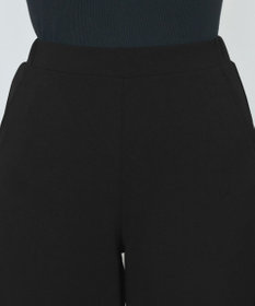 Tiaclasse L 【日本製・洗える】ジョーゼットニットワイドパンツ