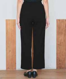 Tiaclasse L 【日本製・洗える】ジョーゼットニットワイドパンツ