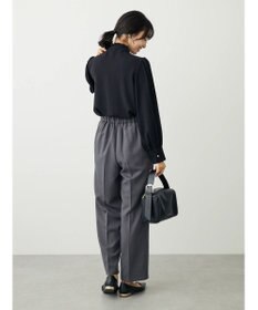 Green Parks ・ＥＬＥＮＣＡＲＥ　ＤＵＥ　イロイロ釦ピンタックブラウス