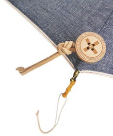 +RING 【限定/日本製】プラスリング 岡山デニム 晴雨兼用ショート長傘 47cm SR406-1