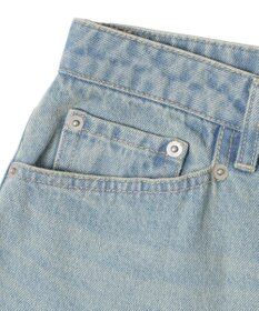 WEGO ボタンフライローライズフレアデニム