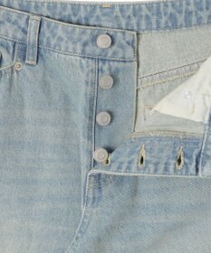 WEGO ボタンフライローライズフレアデニム