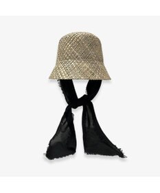 林八百吉商店 un chapeau  スカーフ付きベルハット