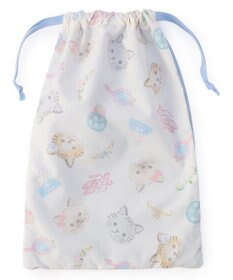 Chacott Cat半メッシュ巾着M