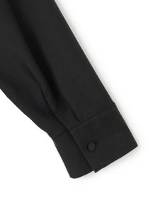 ICB 【接触冷感・洗える】Cu/Peソフトツイル デザインブラウス