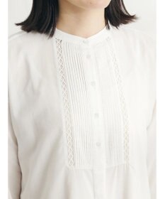 CRAFT STANDARD BOUTIQUE インド綿混レース使いワンピース