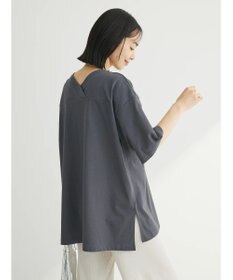 Green Parks 冷っとすずやか　バックカシュクールチュニック