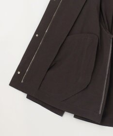 自由区 【カタログ掲載・春の必需品・オンオフ使える】コットンリネンウェザーライト コート