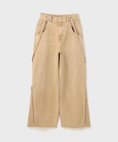 GRACE CONTINENTAL サス付zipデニムパンツ