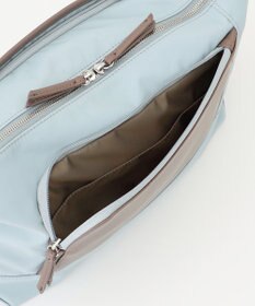 Y'SACCS ナイロン×リサイクルレザー　コンビマルチショルダー