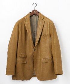 JOSEPH ABBOUD 【キングサイズ・スペインラム使用】 ナチュラルレザージャケット