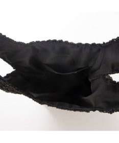 UNBILLION カシュカシュ cachecache / ケーブル編みラメショッパーミニトート