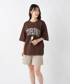 OP／FILA 【Kappa】ルーズフィット テニスグラフィックTシャツ