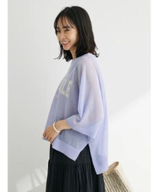 Green Parks シアーロゴニットプルオーバー