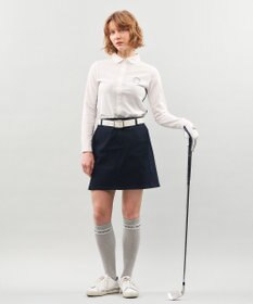 23区GOLF 【WOMEN】【UVケア】カラーシャツ