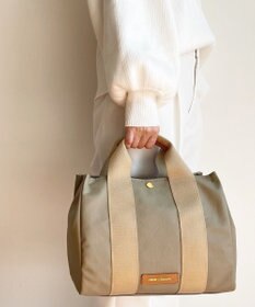 Hekhèr Le Style de Vie 新色追加【日本製 / 2WAY】PUコートコットンキャンバス トートバッグ medium