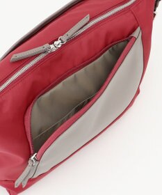 Y'SACCS ナイロン×リサイクルレザー　コンビマルチショルダー