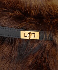 23区 【VIOLAｄORO】ファー ショルダーバッグ