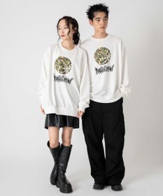 WEGO 【ユニセックス着用ITEM/SMLサイズ展開】アソートグラフィックプルオーバー（2）