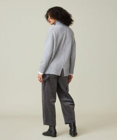 J.PRESS YORK STREET 【WOMEN】ウールカシミヤ タートルネックニット