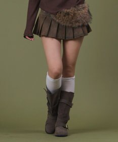 WEGO スウェードベルトブーツ