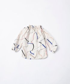 TRICOTE カットリボン柄 スモッグ