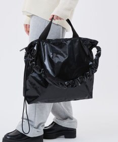 LeSportsac GH DAILY TOTE/ブラックシャイン