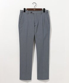 JOSEPH ABBOUD 【ウエストも伸びる!/ジャパンファブリック】シャンブレードビーストレッチ パンツ ネイビー系