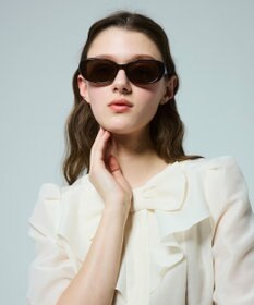 TOCCA 【UVカット・ドレス生地製のソフトケース付き】 BIT CHIC SUNGLASSES カラーレンズサングラス