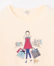 組曲 KIDS 【150-160㎝】Shopping Paris Tシャツ
