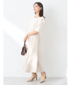 earth music&ecology パール付きマーメイドスカート