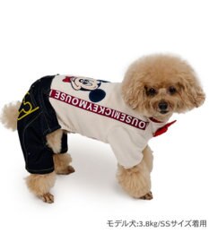 PET PARADISE ディズニー ミッキーマウス サスペンダー付き パンツ 小型犬