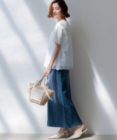 23区 23区DENIM Iライン デニムスカート