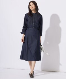 J.PRESS LADIES 【洗える】5ozバージラコンパクト スカート