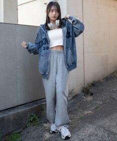 WEGO カレッジロゴBIGZIPパーカー