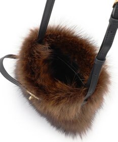 23区 【VIOLAｄORO】ファー ショルダーバッグ