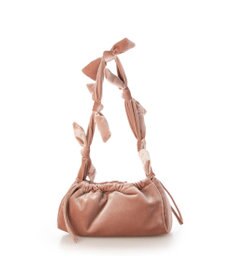 UNBILLION カカトゥ kakatoo / ベルベットリボンバゲットショルダーバッグ