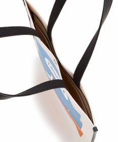 TOPKAPI 【Breath TOPKAPI】サヴィニャック × Breath TOPKAPI アート プリント フラット オーガニックキャンバス トート バッグ