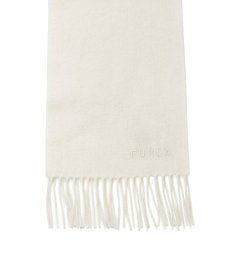 MOONBAT FURLA(フルラ）カシミヤ100％ 無地 プチマフラー