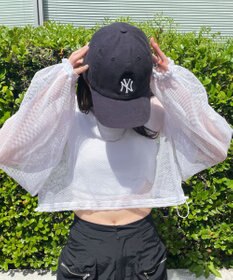 WEGO メッシュサイドドロストトップス