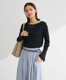 Green Parks チェーンリブカットプルオーバー