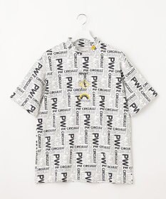 PW CIRCULUS 【UVカット / 吸水速乾 / 伸縮性抜群】【MEN】ＰＷロゴ＆チェックモックT