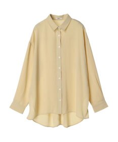 earth music&ecology バックボタンチュニック