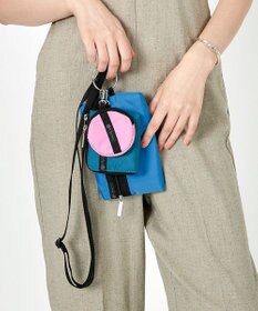LeSportsac MULTI POUCH WRISTLET/ティール/ヴィヴィッド/フューシャ CB