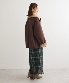 Green Parks フェイクムートンジャケット