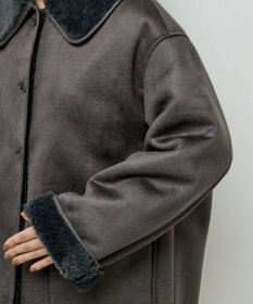 Green Parks フェイクムートンジャケット