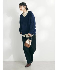 CRAFT STANDARD BOUTIQUE 裏起毛ツイルワイドパンツ