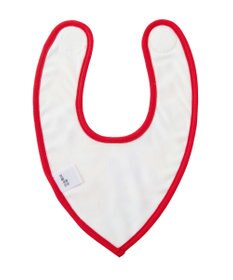 MIKI HOUSE HOT BISCUITS ロゴ総柄 スタイ はっ水