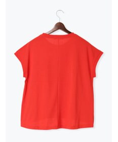 Te chichi 【接触冷感】エンボスロゴフレンチスリーブTシャツ