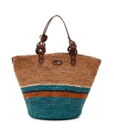 IBIZA ラフィア　ハンドバッグ